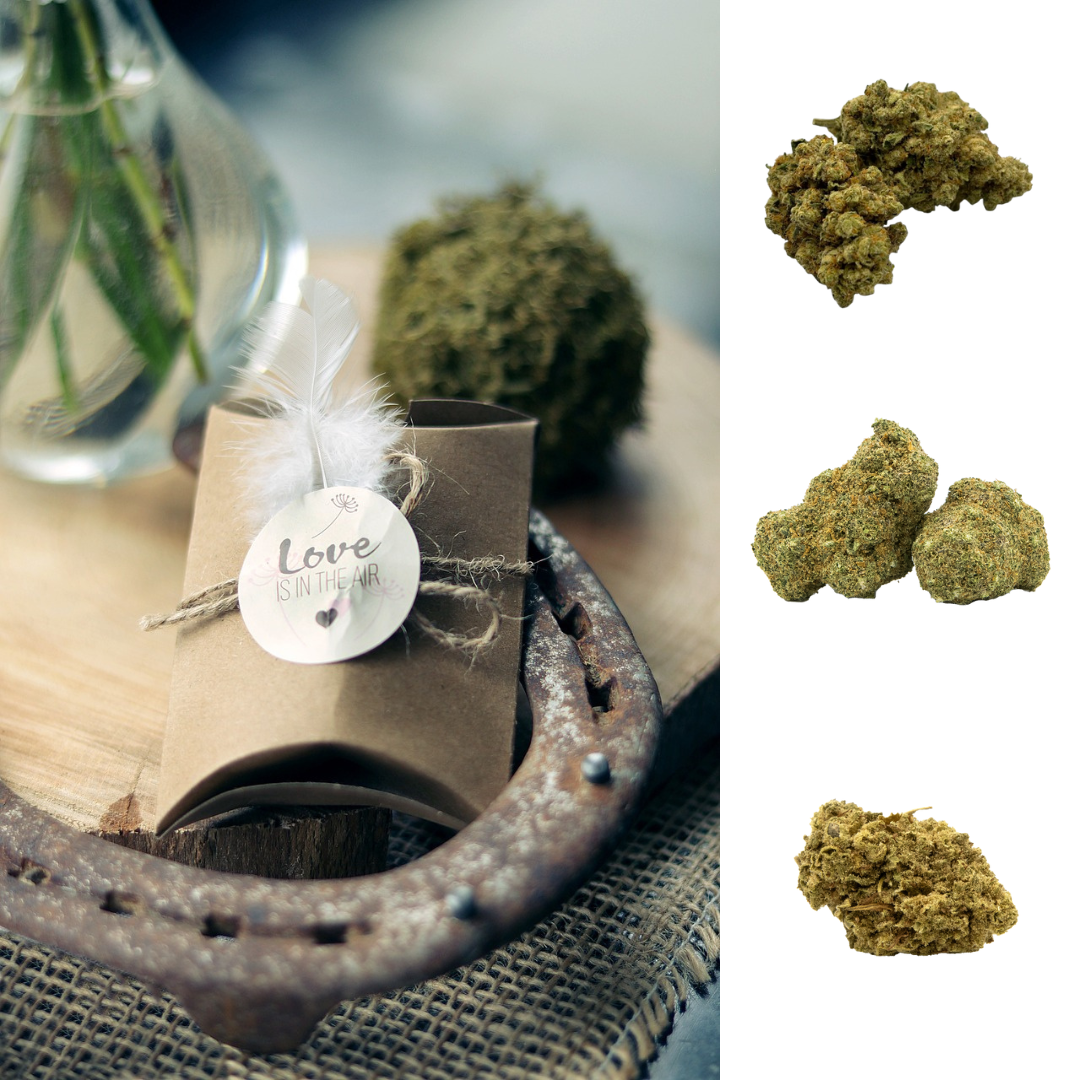 Pack Nouveautés fleurs 25 g / Sour diesel / Cali Alien / Cali Cookies / Cali Zkittlez / Pinacolada