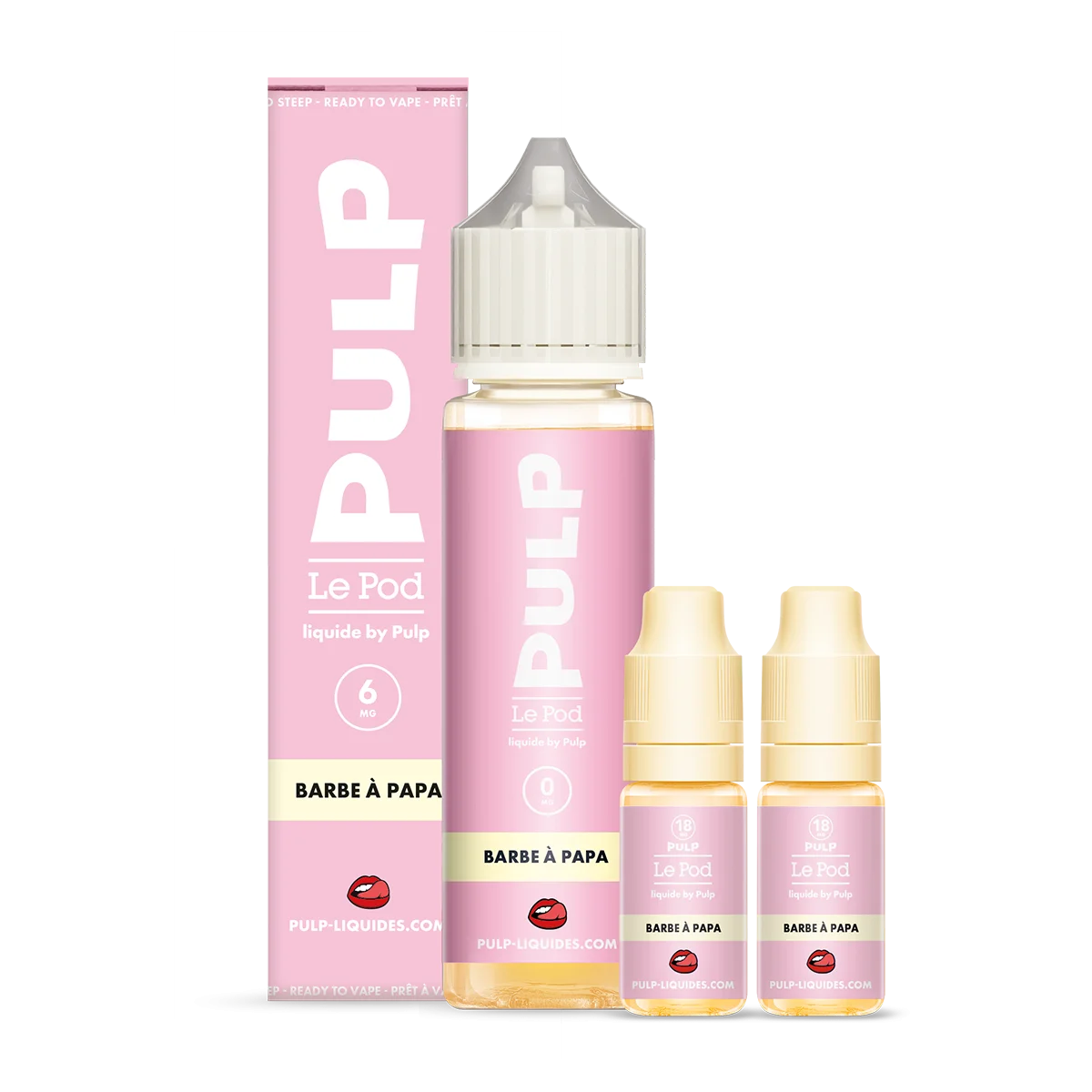 PACK 60ML BARBE A PAPA POD LIQUIDE PULP
