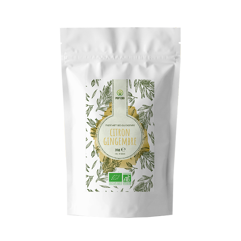MATÉ VERT CITRON GINGEMBRE