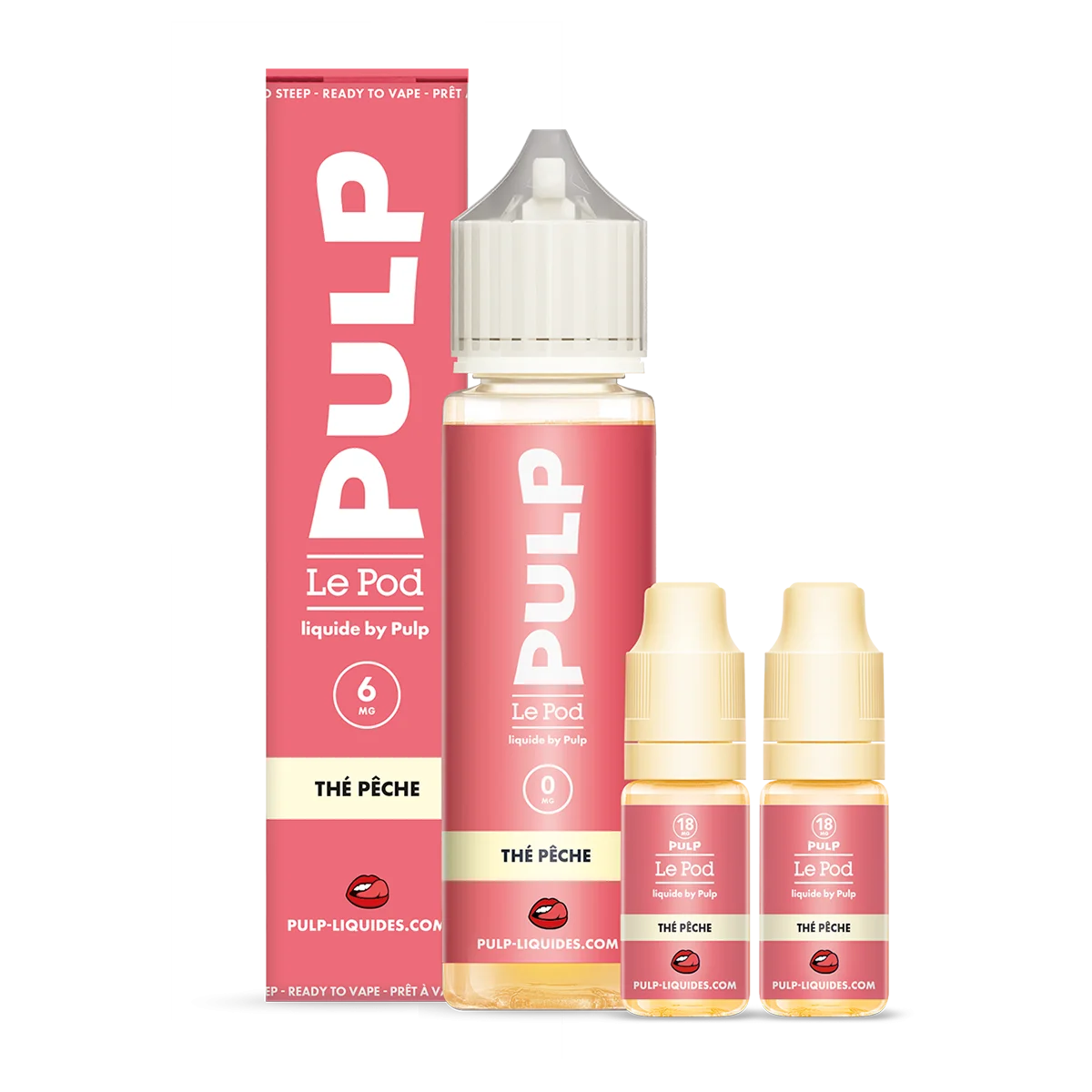 PACK 60ML THE PECHE POD LIQUIDE PULP