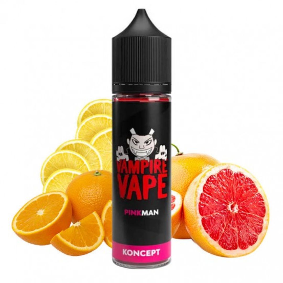 Pinkman Vampire Vape Orange - Pamplemousse - Citron CBDLISSE Pinkman Vampire Vape Orange - Pamplemousse - Citron CBDLISSE
