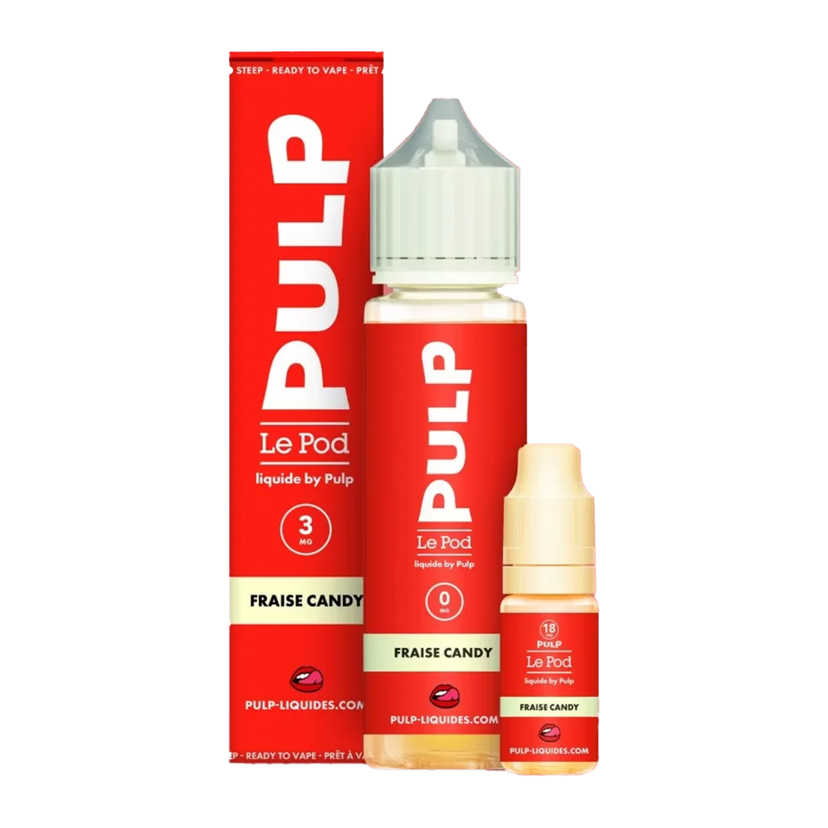 PACK 60ML FRAISE CANDY POD LIQUIDE PULP