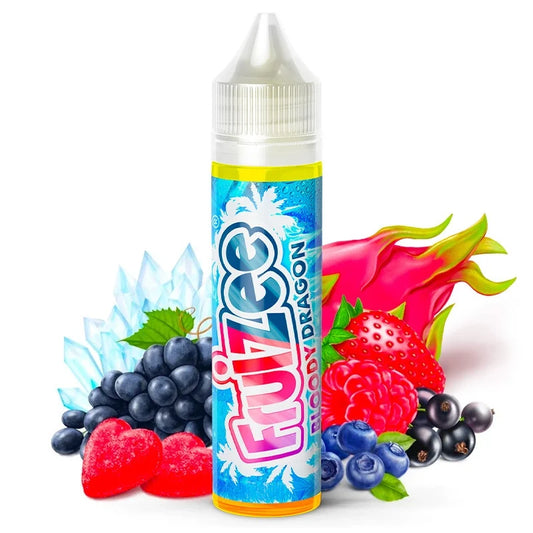 Bloody Dragon Fruizee Bonbon - Fruits rouges - Raisin - Cassis - Fruit du dragon - Xtra Fresh 50ML 0MG