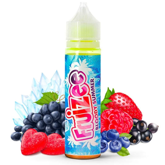 Bloody Summer Fruizee Bonbon - Fruits rouges - Raisin - Cassis - Xtra Fresh 50ML 0MG