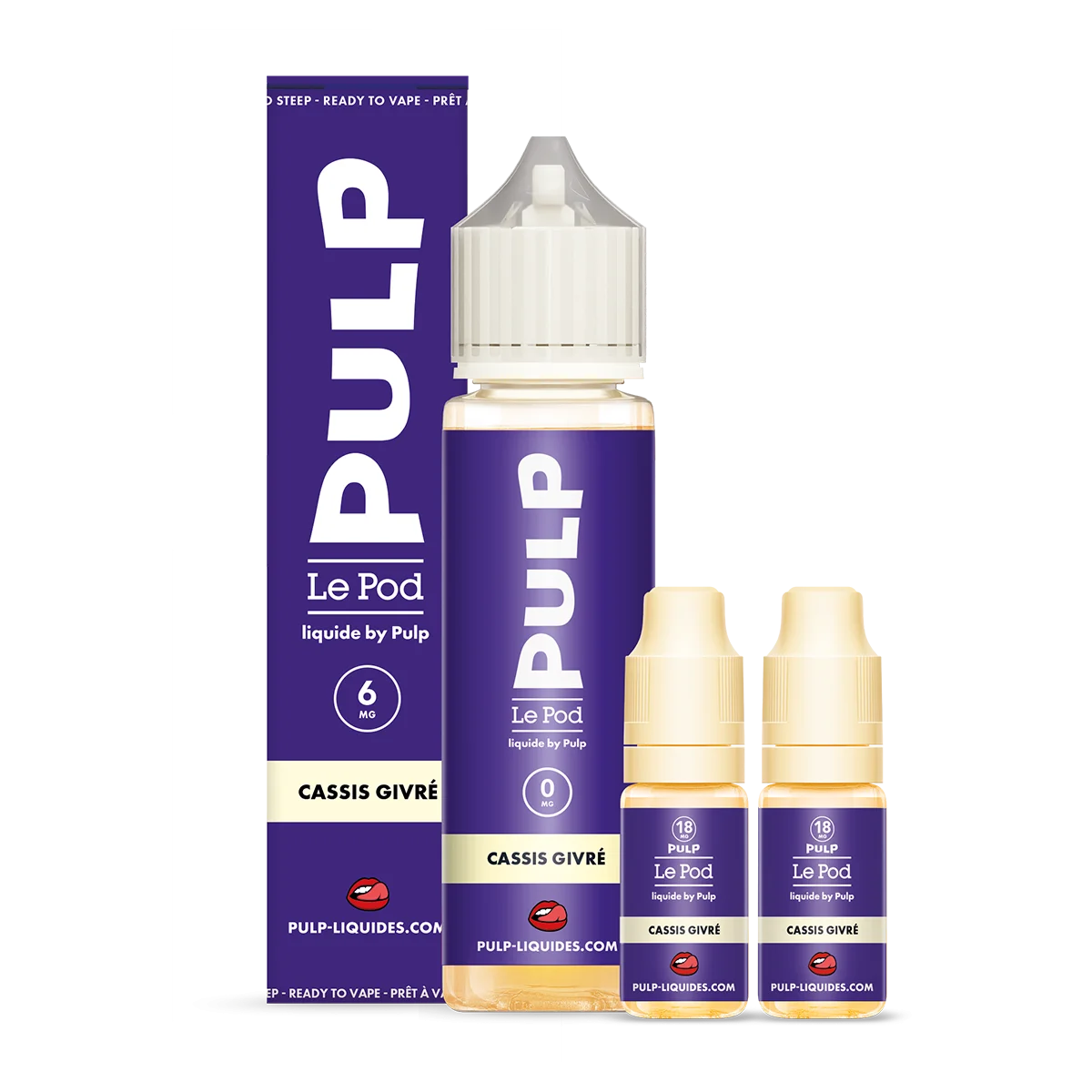 PACK 60ML CASSIS GIVRE POD LIQUIDE PULP