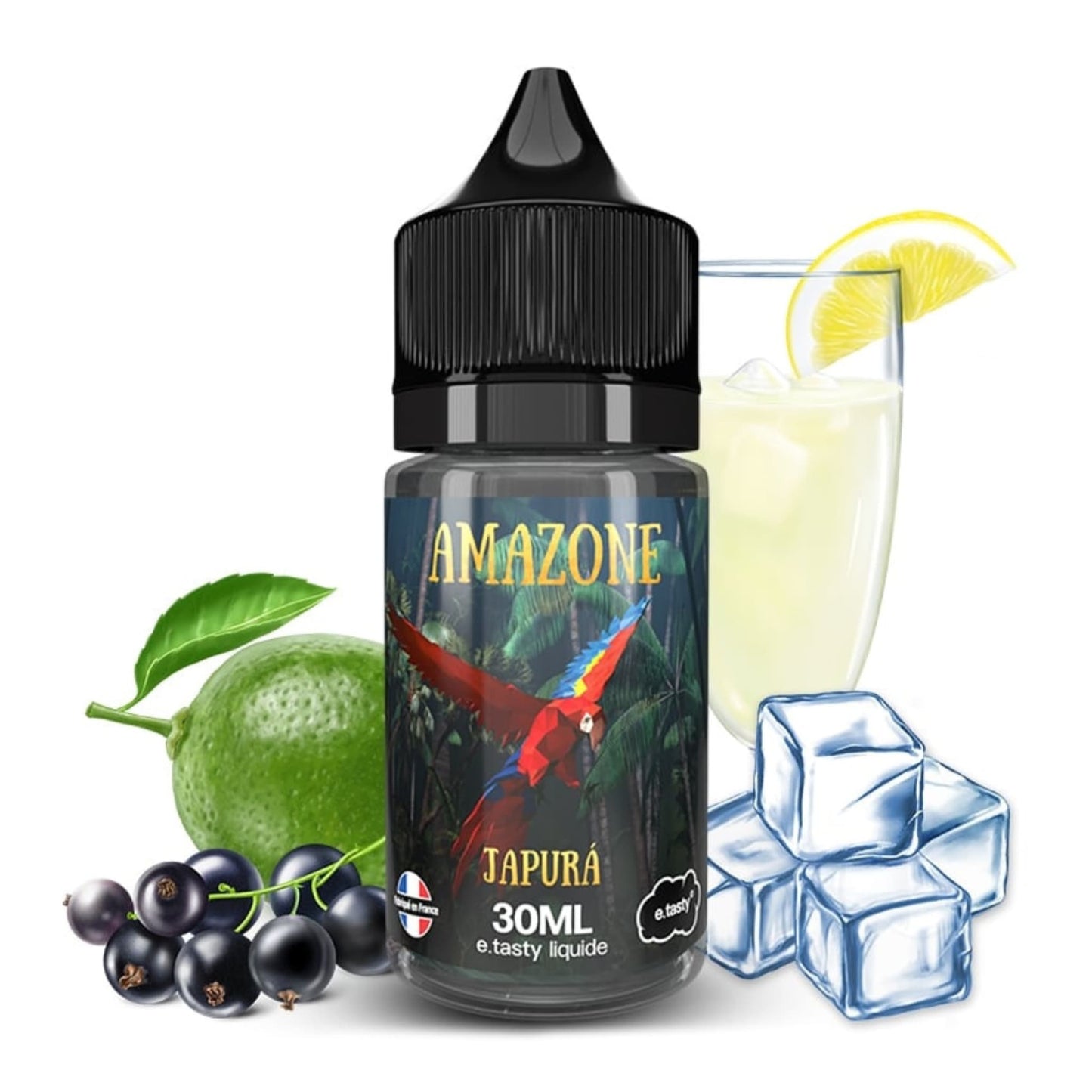 Concentré Japura E-Tasty Limonade - Citron vert - Cassis - Frais - 30ML