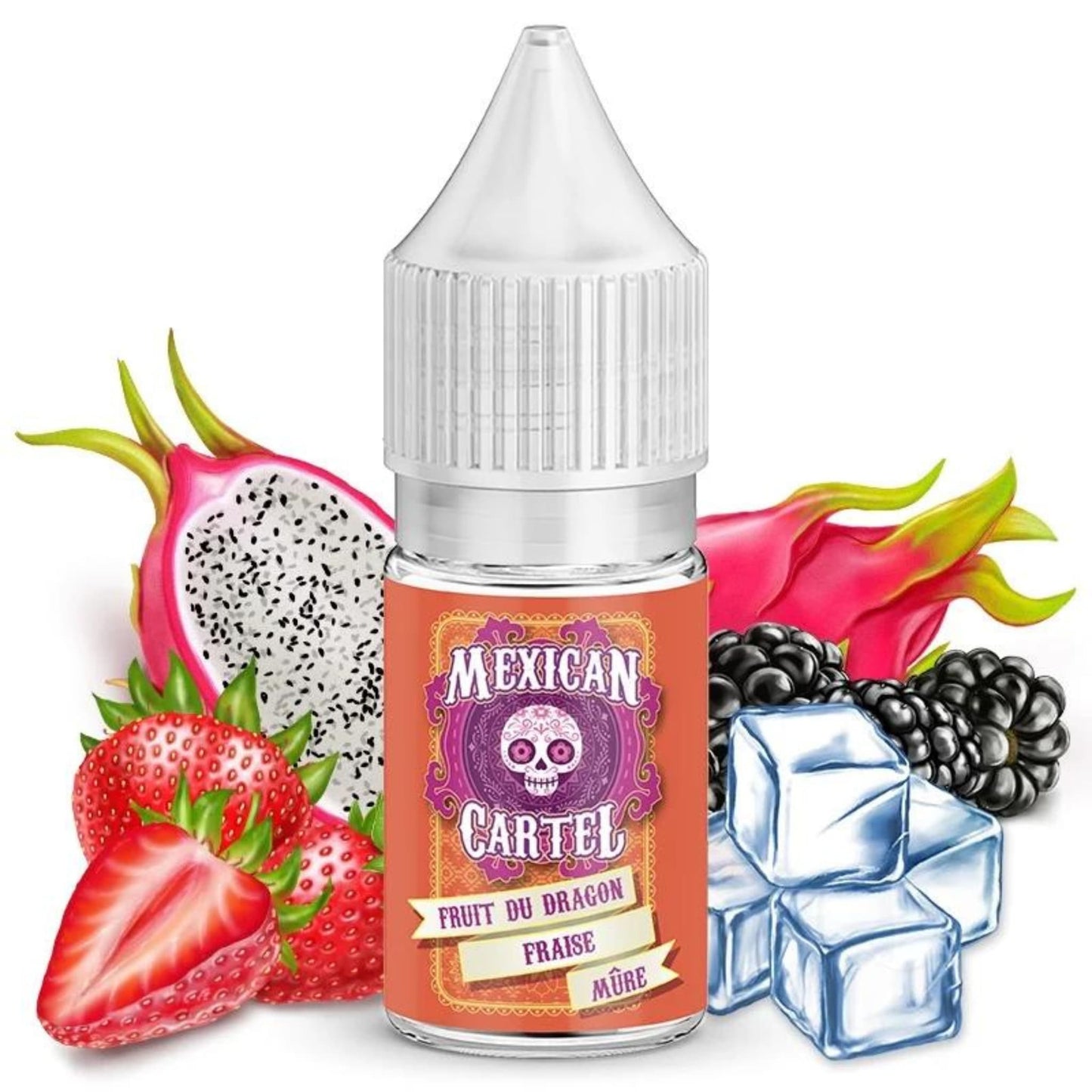 Concentre Fruit du Dragon Fraise Mure Mexican Cartel - 30ML