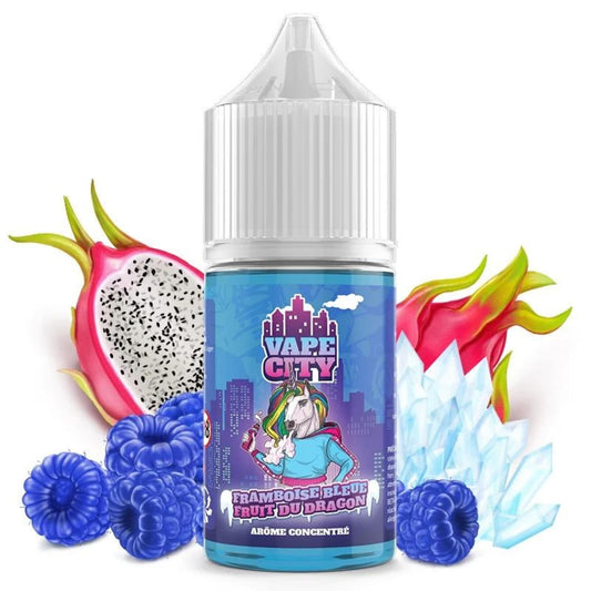 CONCENTRÉ FRAMBOISE BLEUE FRUIT DU DRAGON VAPE CITY - 30ML