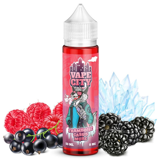 FRAMBOISE CASSIS MÛRE VAPE CITY 50ml