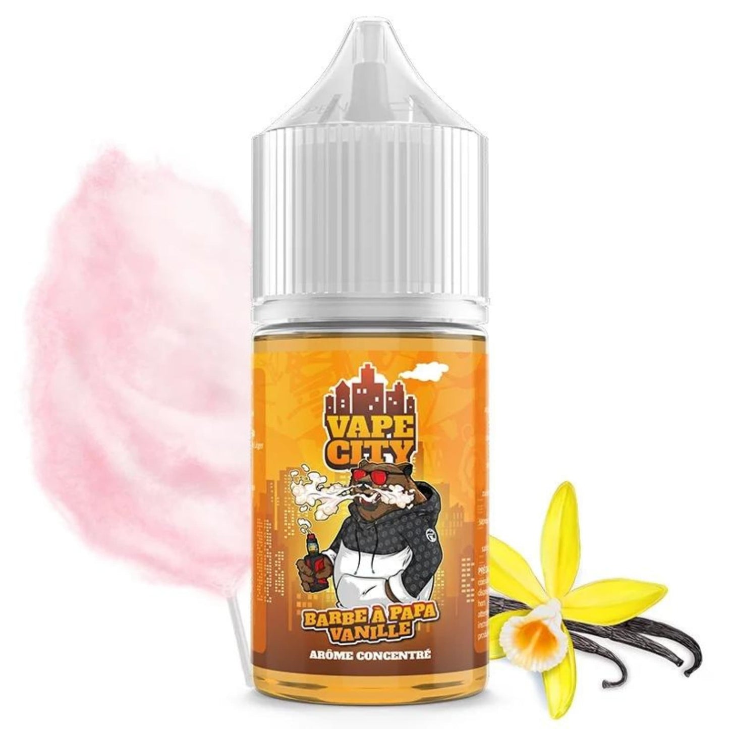 CONCENTRÉ BARBE À PAPA VANILLE VAPE CITY - 30ML