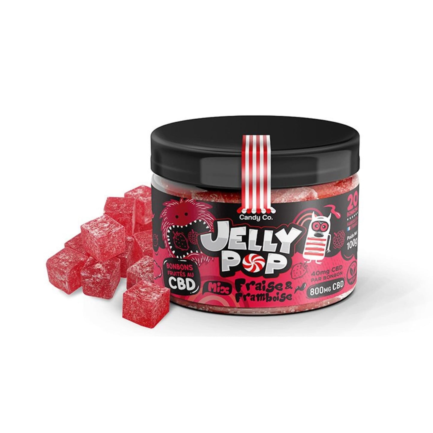 JELLY POP - Fraise framboise