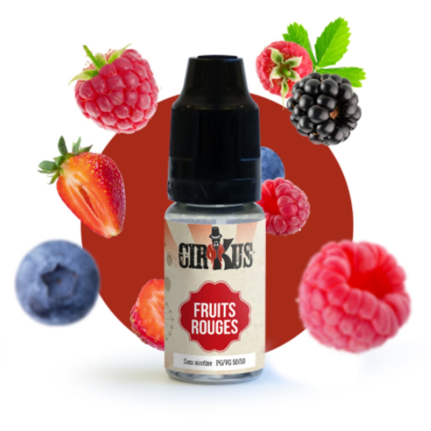 CIRKUS FRUITS ROUGES - 10ML & 50ML