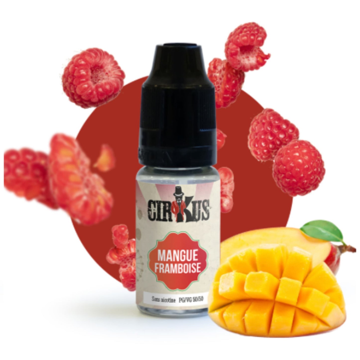 CIRKUS MANGUE FRAMBOISE - 10ML & 50ML