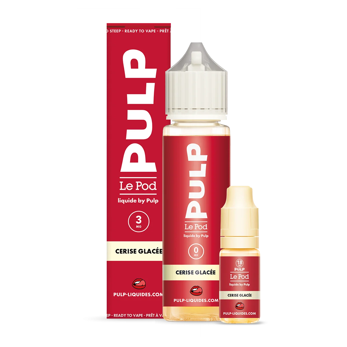 PACK 60ML CERISE GLACEE POD LIQUIDE PULP