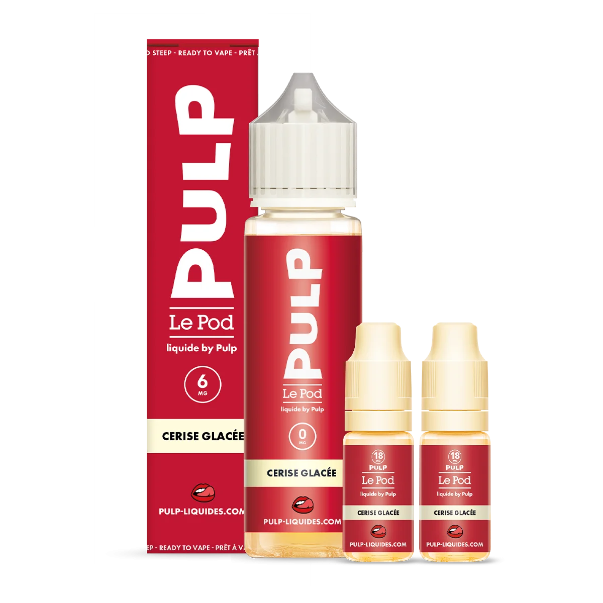 PACK 60ML CERISE GLACEE POD LIQUIDE PULP