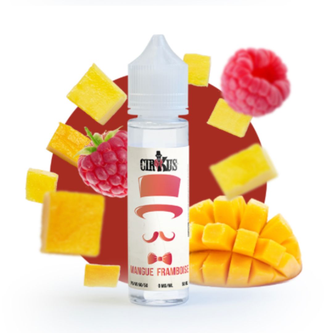 CIRKUS MANGUE FRAMBOISE - 10ML & 50ML