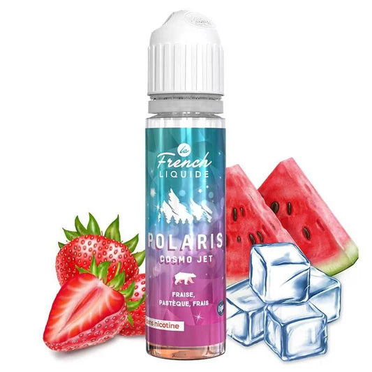 Cosmo Jet Polaris Le French Liquide Fraise - Pastèque - Frais - 50ML 0MG