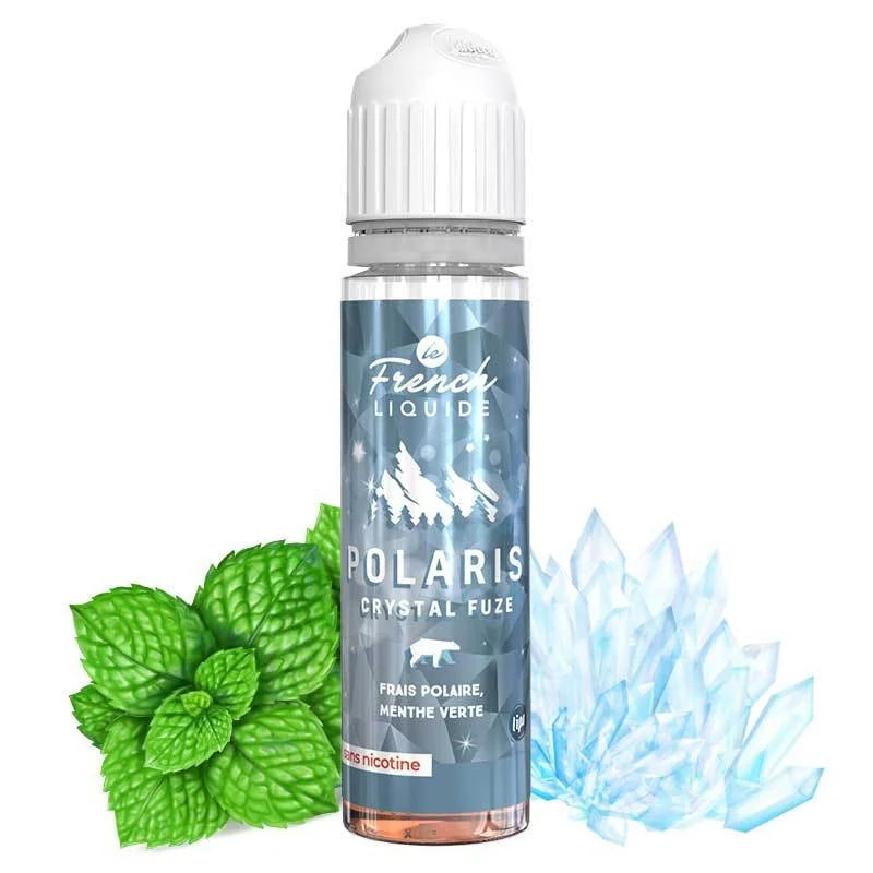 Crystal Fuze Polaris Le French Liquide Menthe - Frais - 50ML 0MG