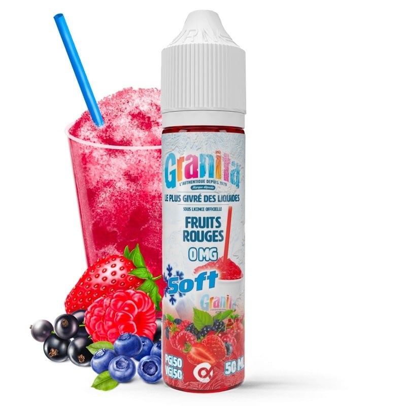 FRUITS ROUGES SOFT GRANITA 10ML & 50ML