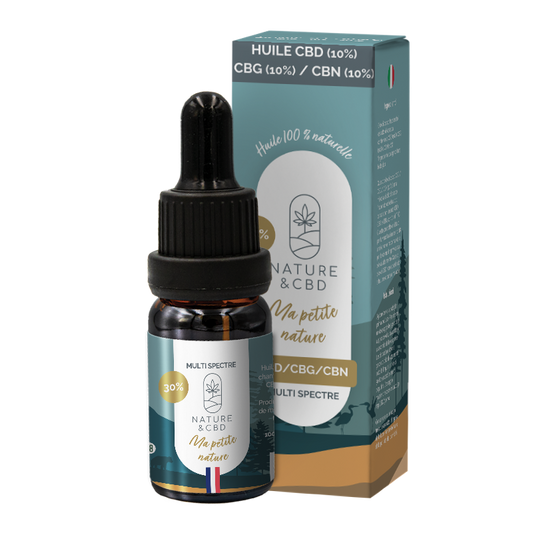 Huile complète CBD/CBG/CBN 30% - sans THC