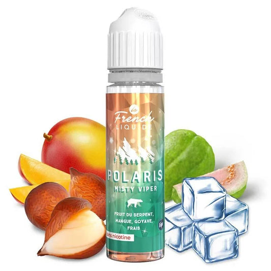 Misty Viper Polaris Le French Liquide Fruit du serpent - Mangue - Goyave - Frais - 50ML 0MG