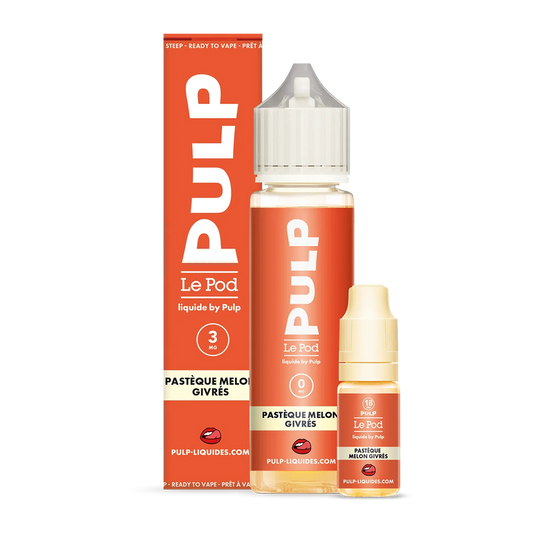 PACK 60ML PASTEQUE MELON GIVRES POD LIQUIDE PULP