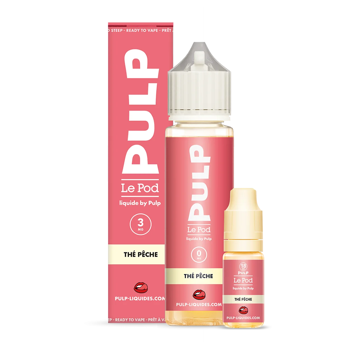 PACK 60ML THE PECHE POD LIQUIDE PULP