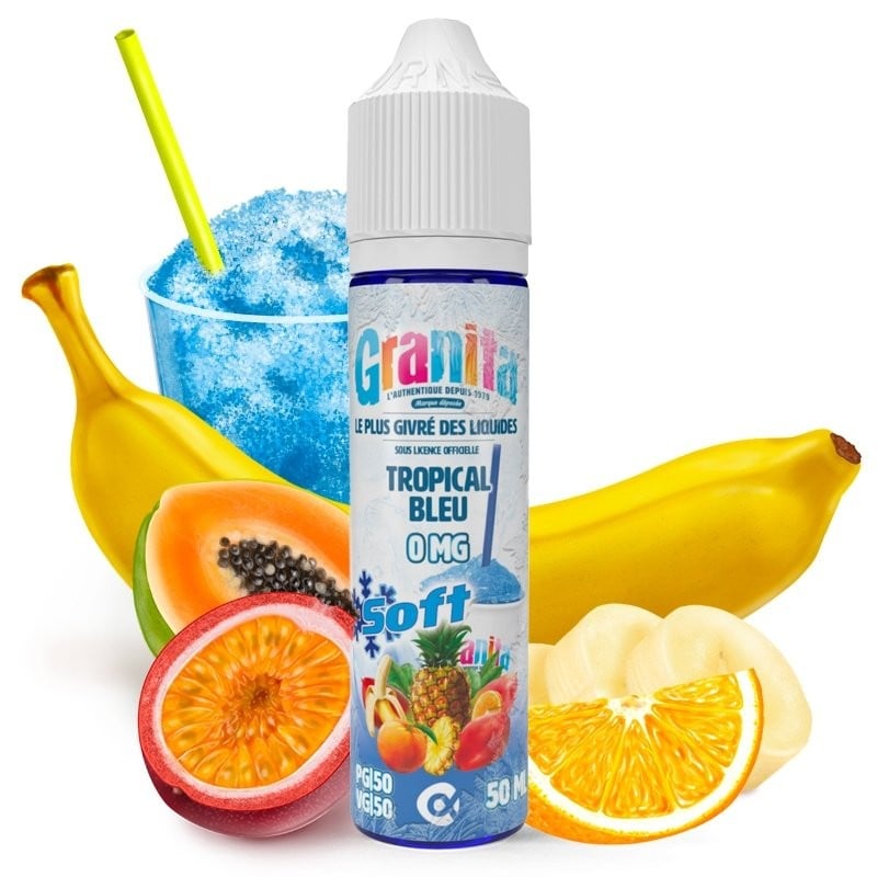 TROPICAL BLEU SOFT - GRANITA 10ML & 50ML